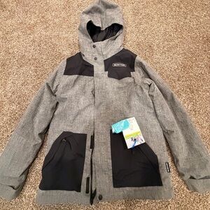 Burton Two-Tone Gray and Black Jacket
